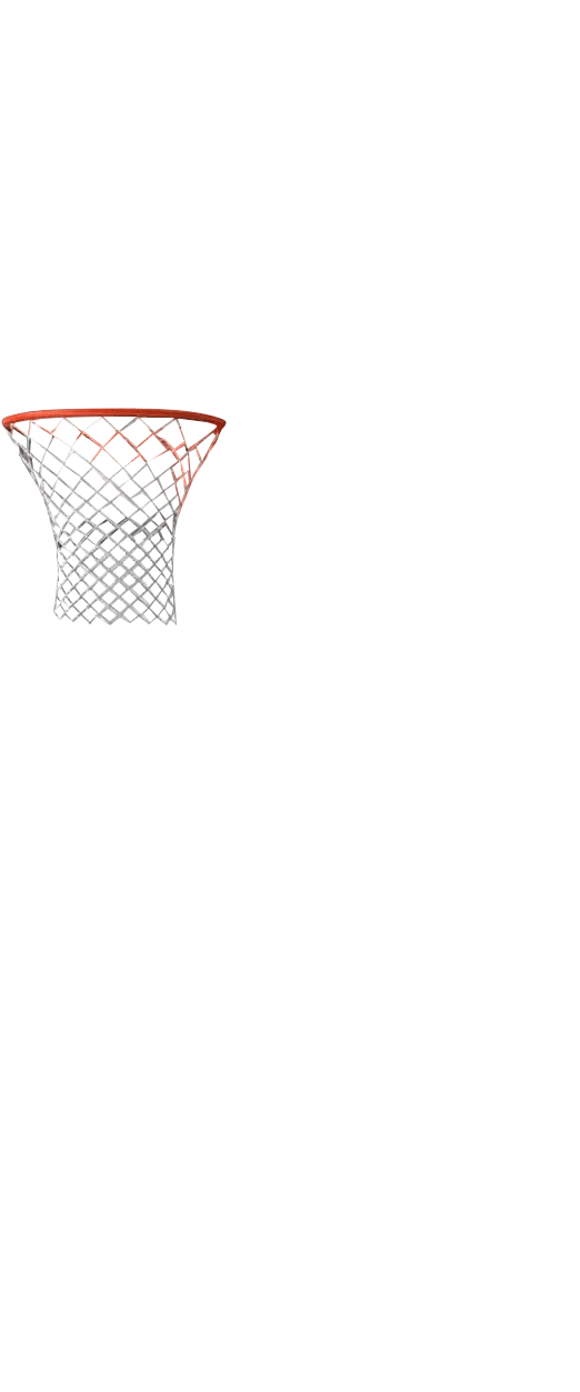 Basketball hoop overlay